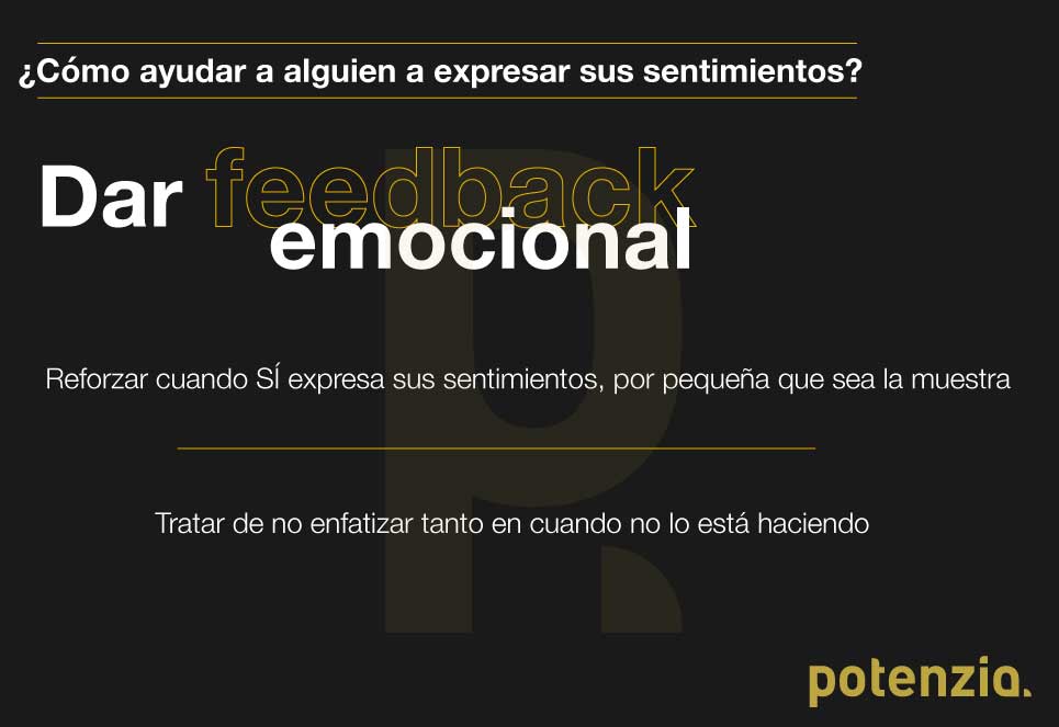 potenzia psicologia y comunicacion dar feedback emocional expresas sus sentimientos